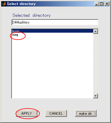 Make directory for output